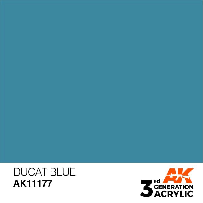 AK AK11177 3rd gen. Ducat Blue 17ml