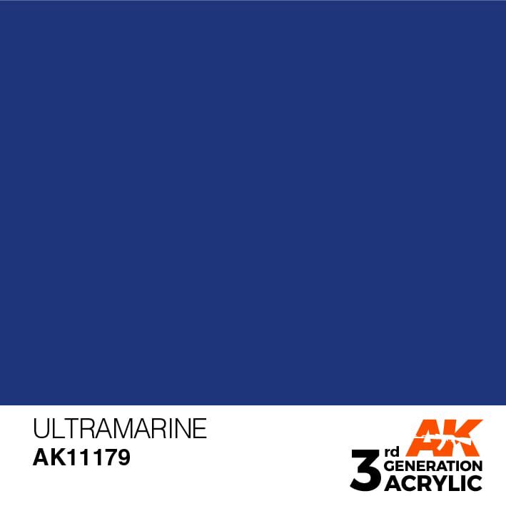AK AK11179 3rd gen. Ultramarine 17ml