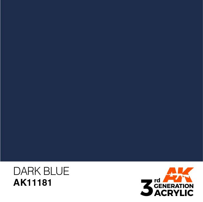 AK AK11181 3rd gen. Dark Blue 17ml