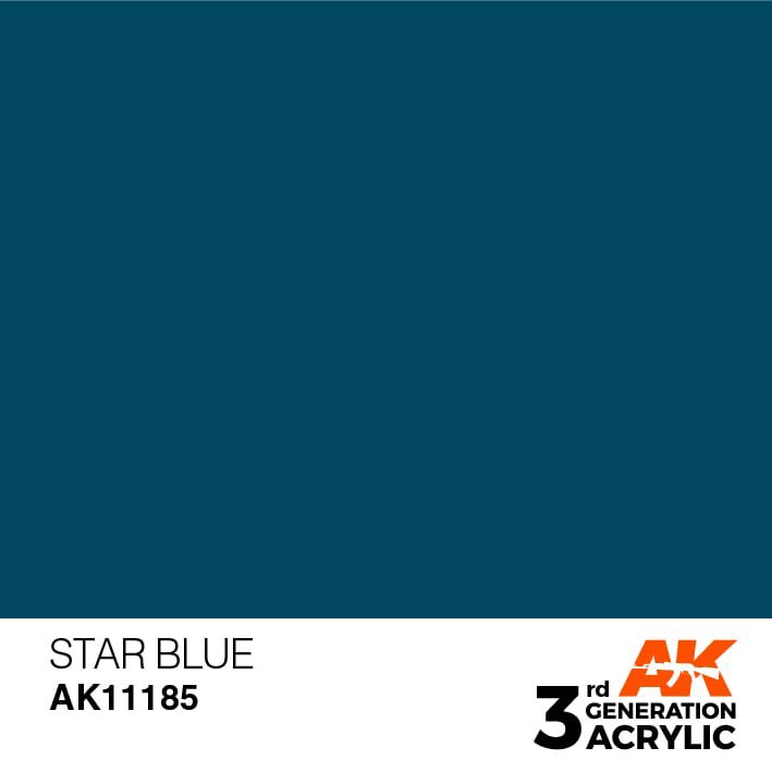 AK AK11185 3rd gen. Star Blue 17ml
