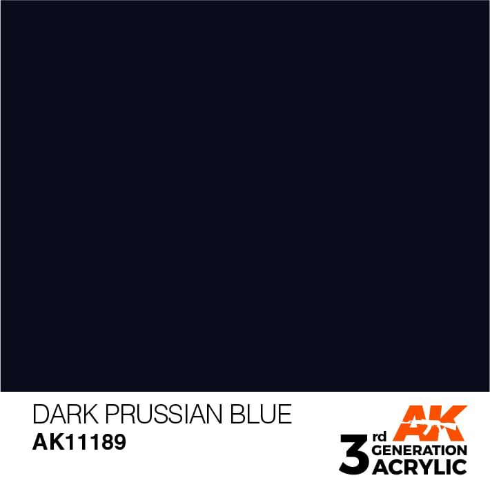 AK AK11189 3rd gen. Dark Prussian Blue 17ml