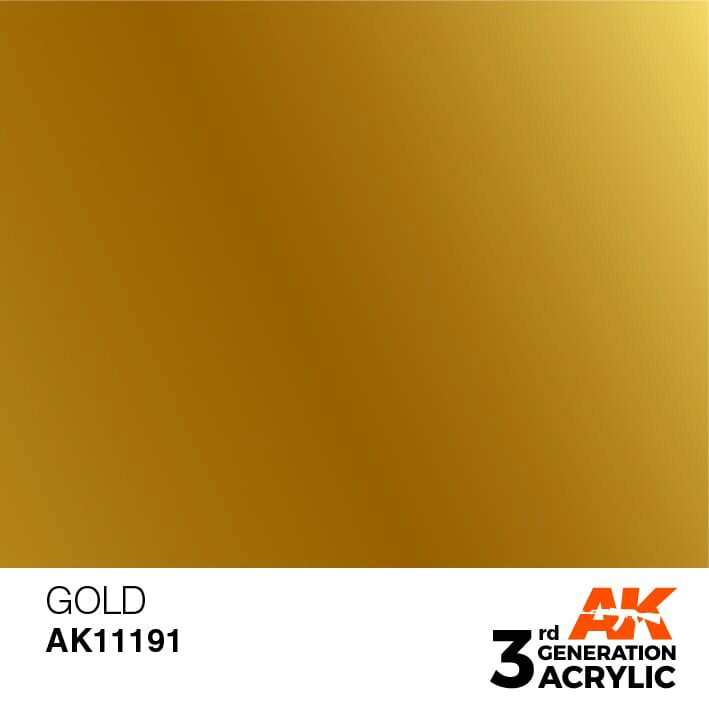 AK AK11191 3rd gen. Gold 17ml