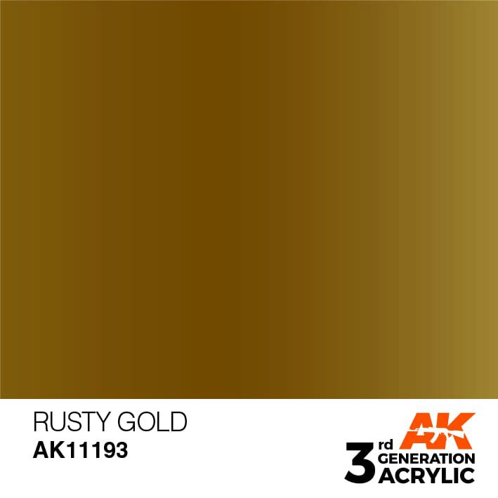 AK AK11193 3rd gen. Rusty Gold 17ml