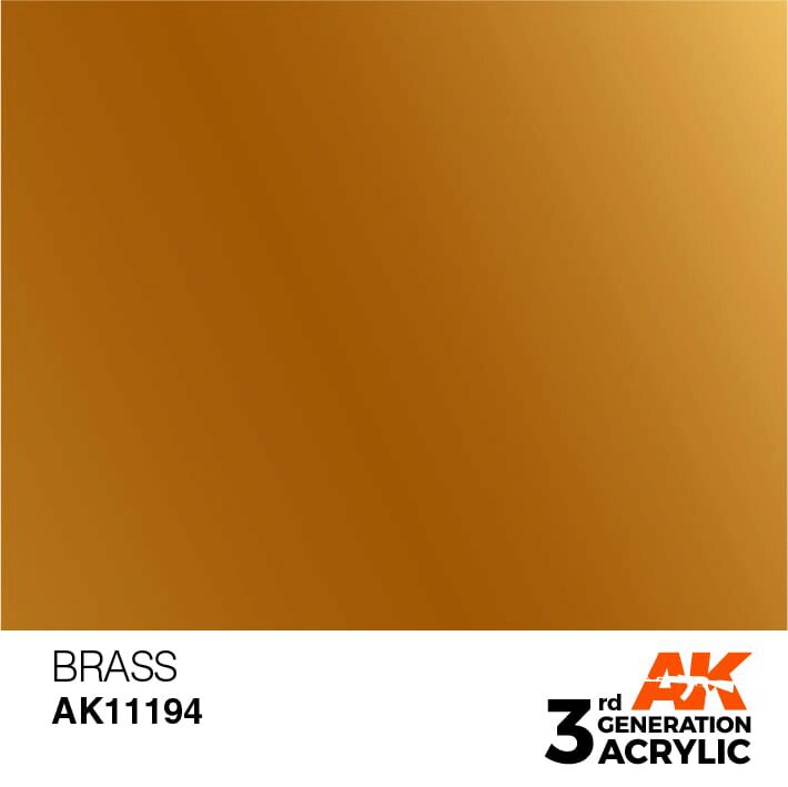 AK AK11194 3rd gen. Brass 17ml