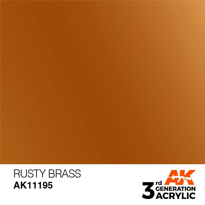 AK AK11195 3rd gen. Rusty Brass 17ml
