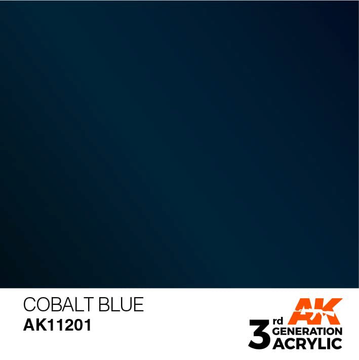 AK AK11201 3rd gen. Cobalt Blue 17ml