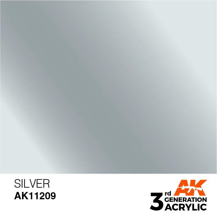 AK AK11209 3rd gen. Silver 17ml
