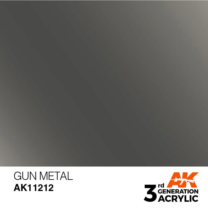 AK AK11212 3rd gen. Gun Metal 17ml