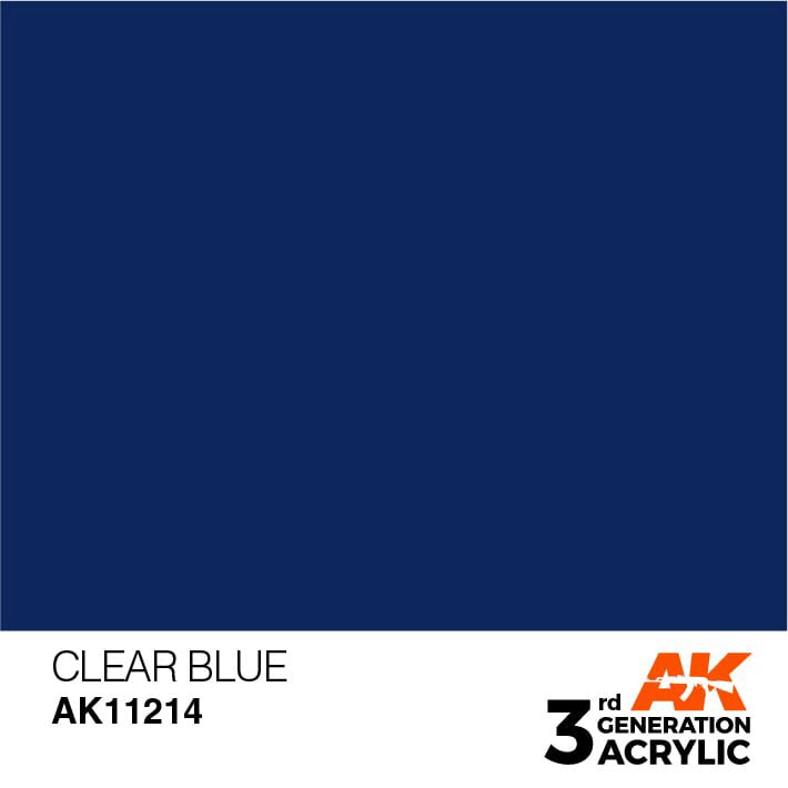 AK AK11214 3rd gen. Clear Blue 17ml
