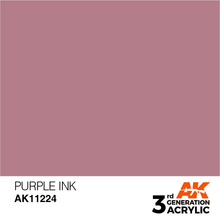 AK AK11224 3rd gen. Purple INK 17ml