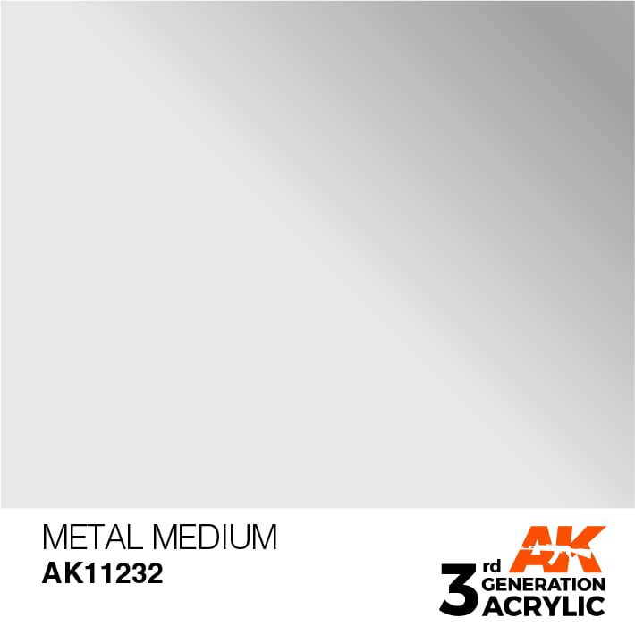 AK AK11232 3rd gen. Metal Medium 17ml