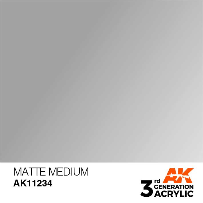 AK AK11234 3rd gen. Matte Medium 17ml