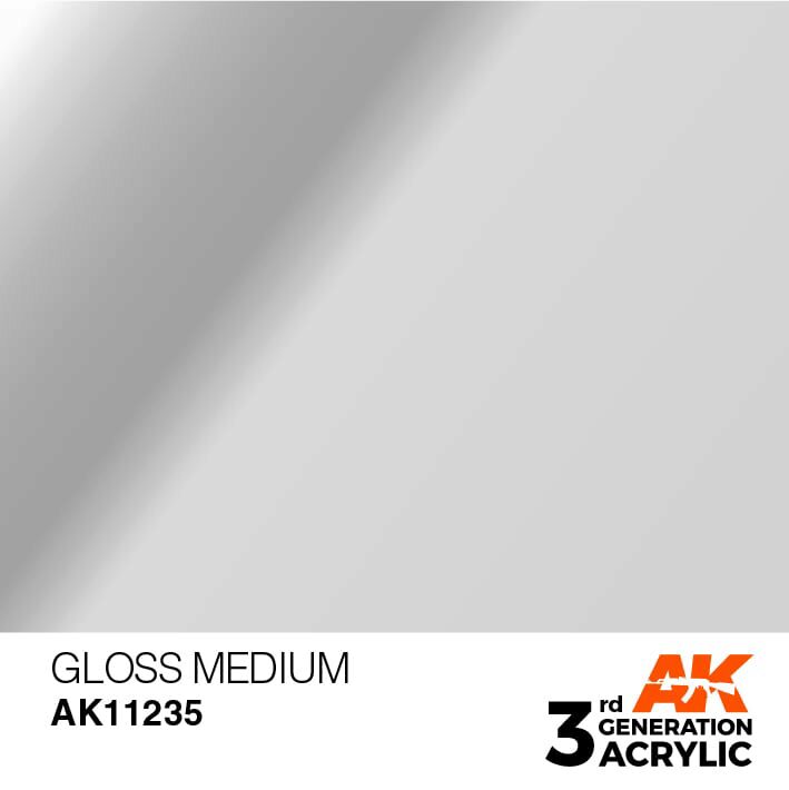 AK AK11235 3rd gen. Gloss Medium 17ml