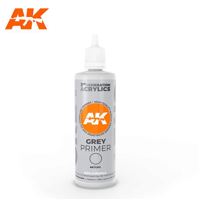 AK AK11241 3rd gen. Grey Primer 100 ml
