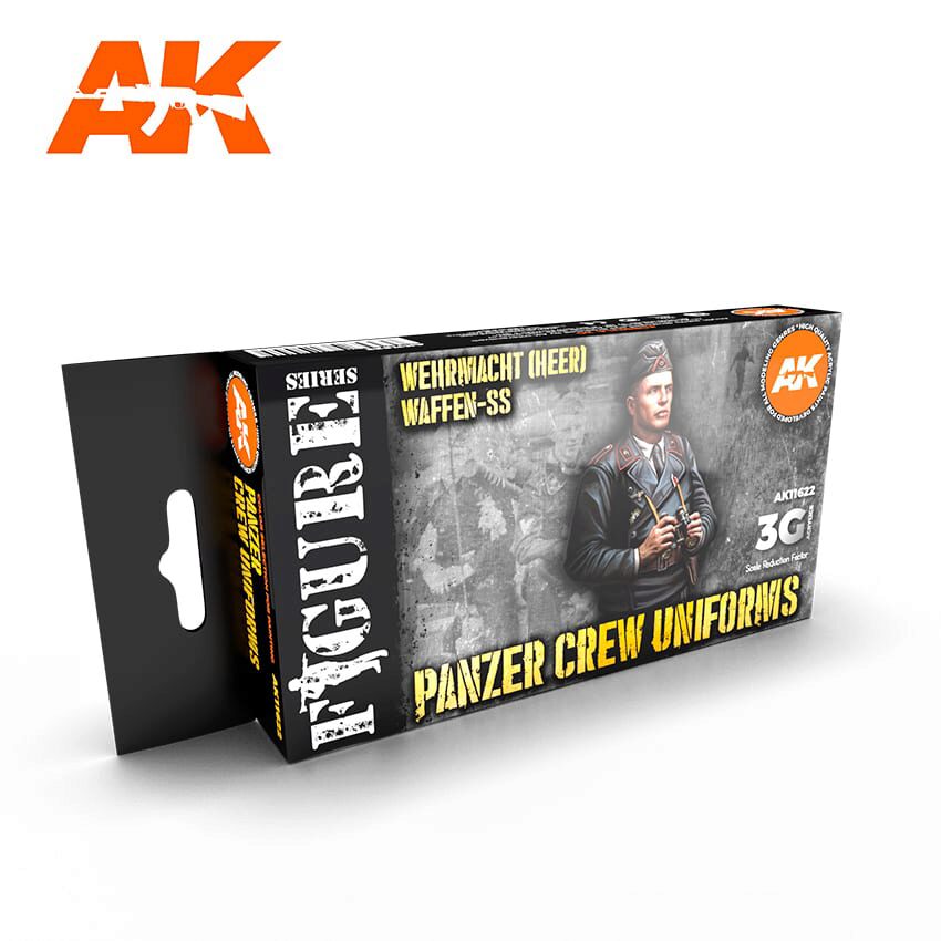 AK AK11622 PANZER CREW BLACK UNIFORMS SET 3G