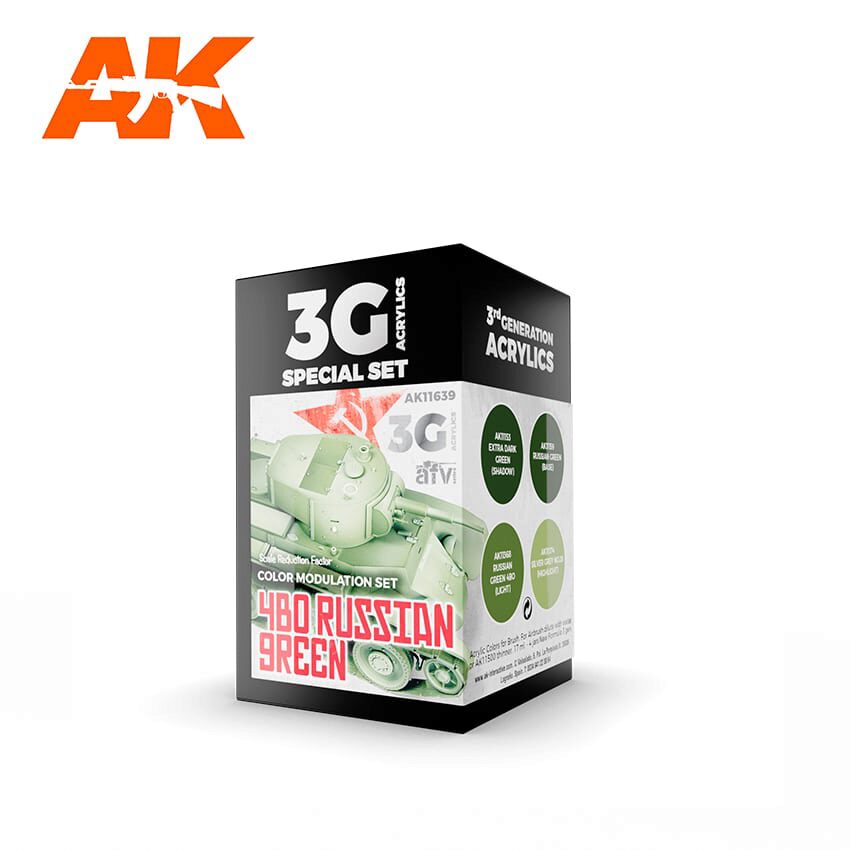 AK AK11639 MODULATION 4BO RUSSIAN GREEN 3G