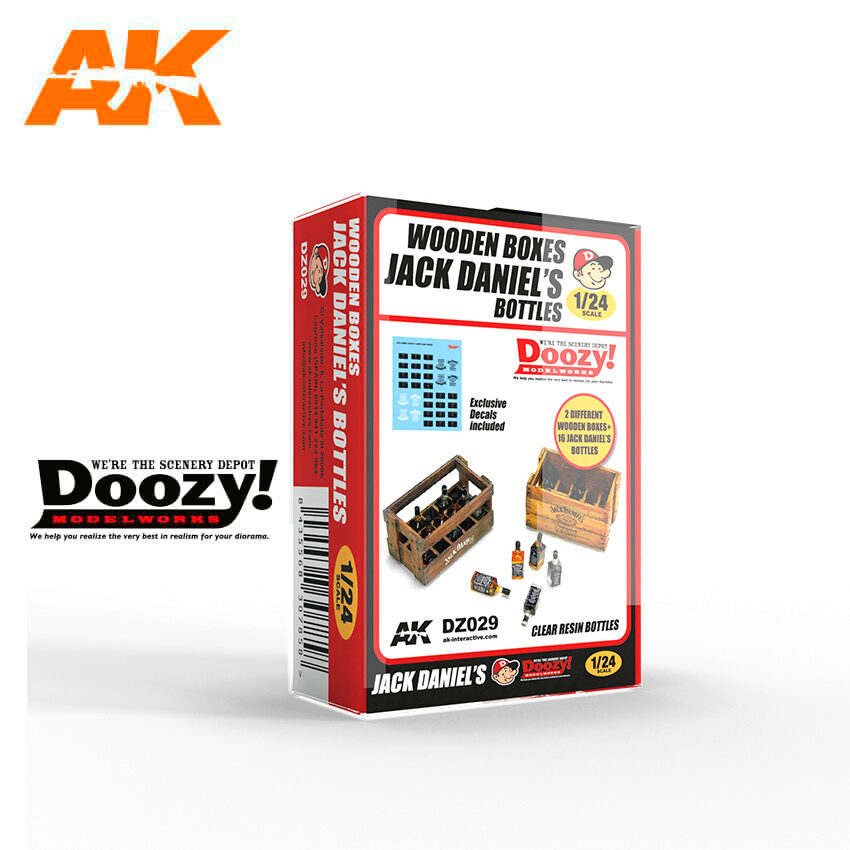 Doozy DZ029 WOODEN BOXES JACK DANIEL’S BOTTLES