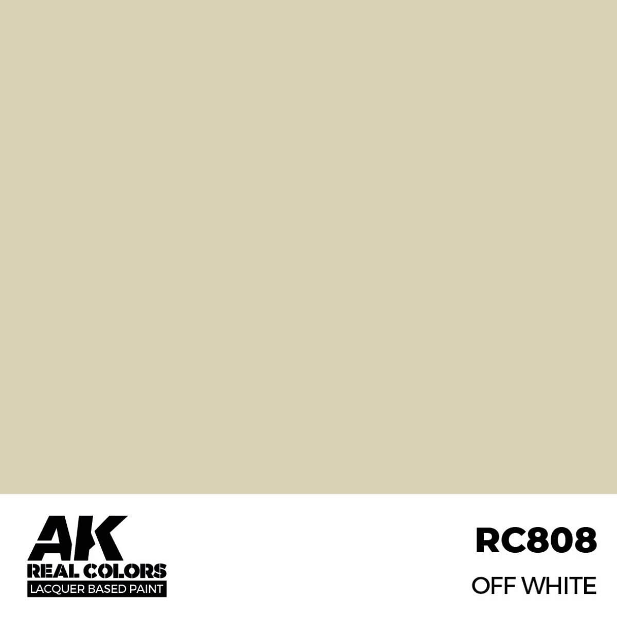 AK RC808 Real Colors Off White 17 ml.