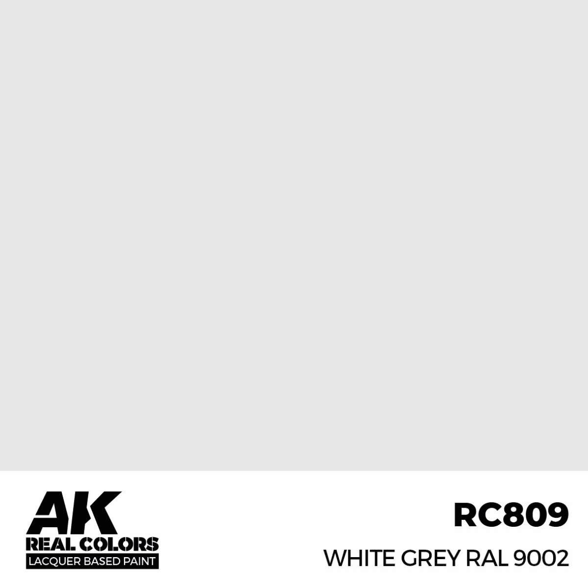AK RC809 Real Colors White Grey RAL 9002 17 ml.