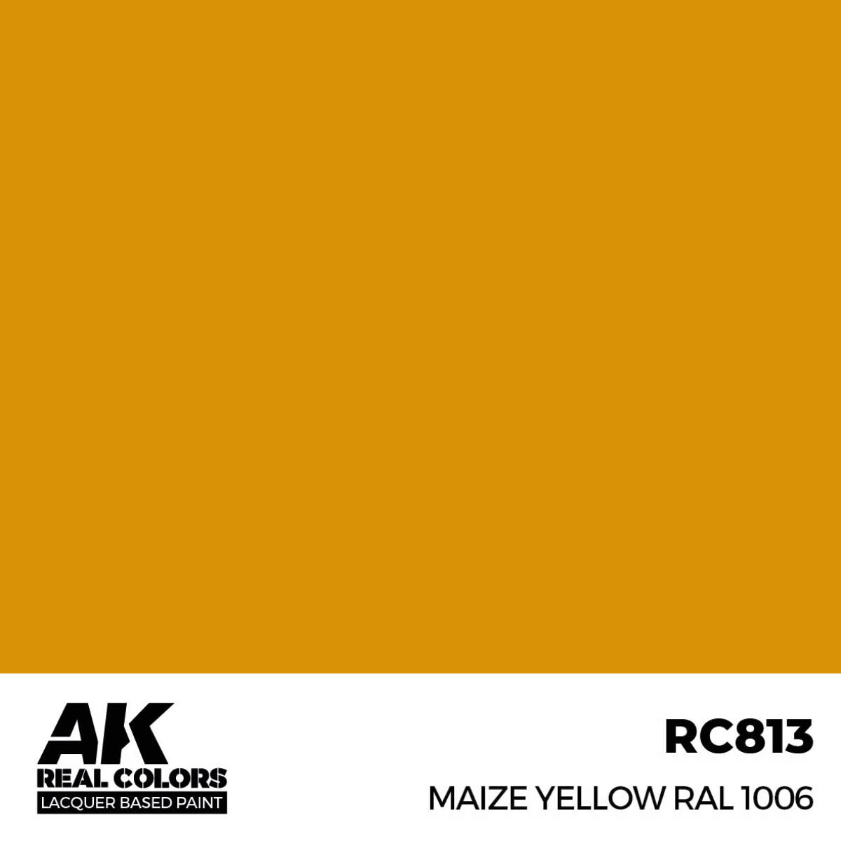 AK RC813 Real Colors Maize Yellow RAL 1006 17 ml.