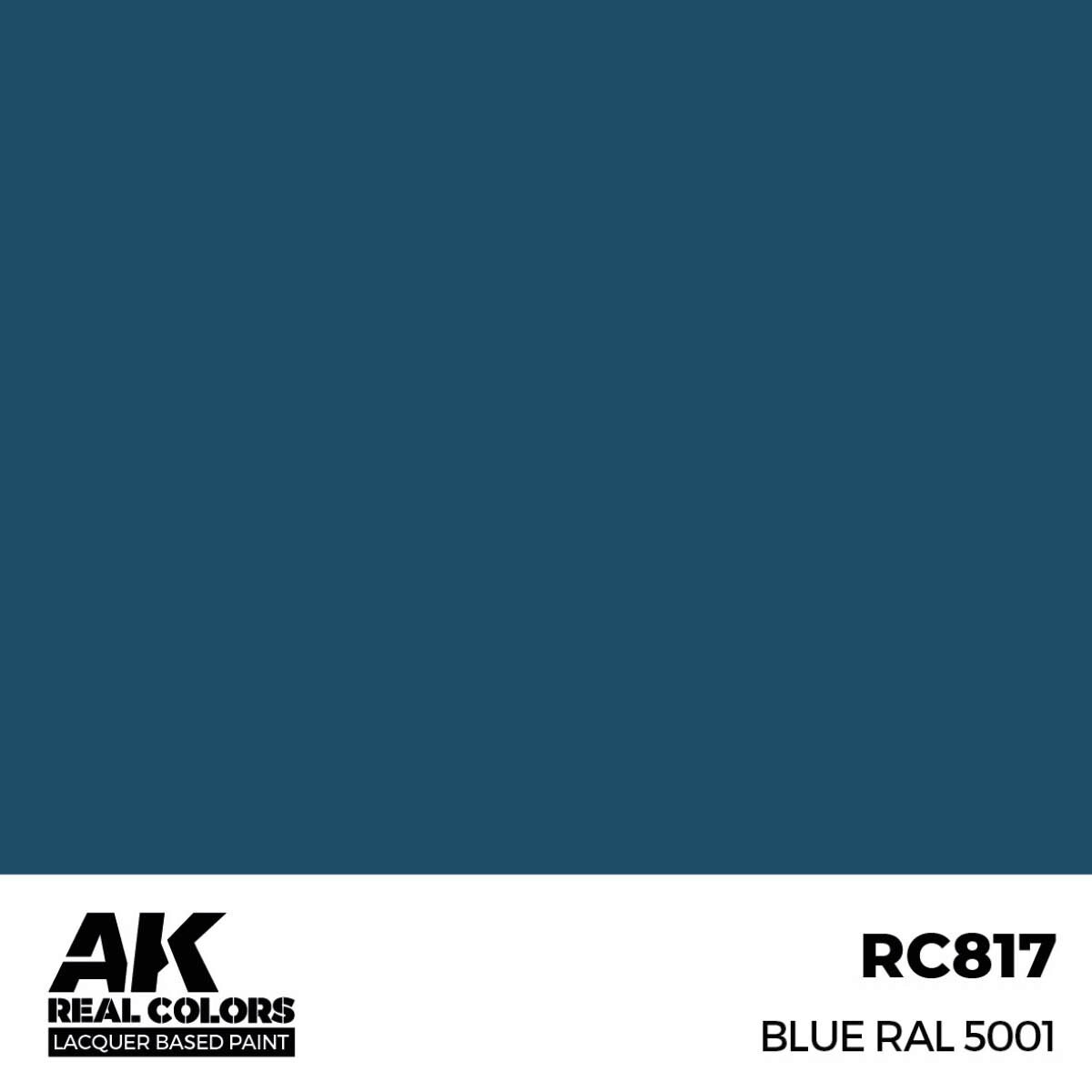 AK RC817 Real Colors Blue RAL 5001 17 ml.