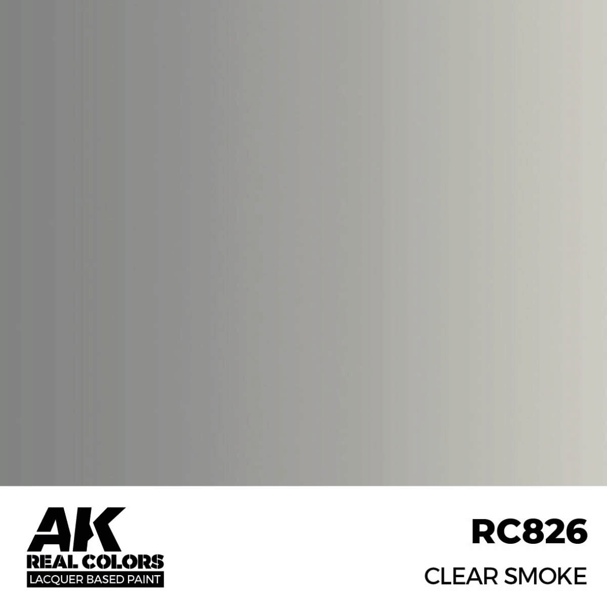 AK RC826 Real Colors Clear Smoke 17 ml.
