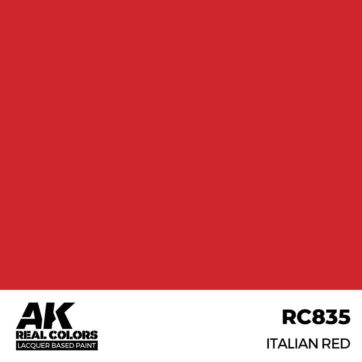 AK RC835 Real Colors Italian Red 17 ml.