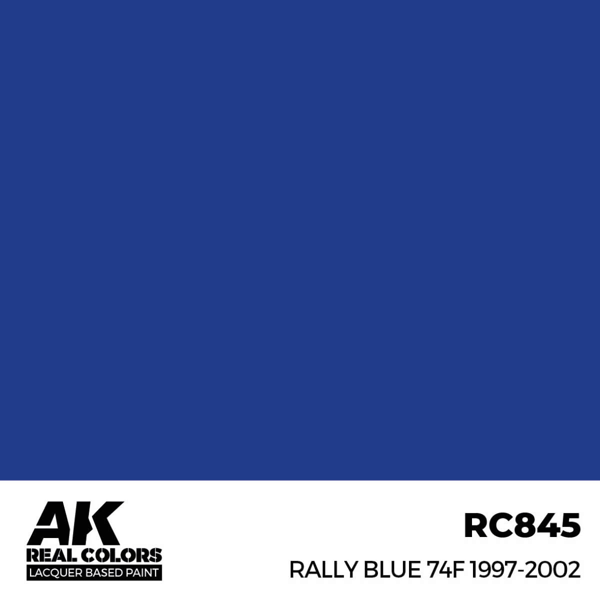 AK RC845 Real Colors Rally Blue 74F 1997-2002 17 ml.