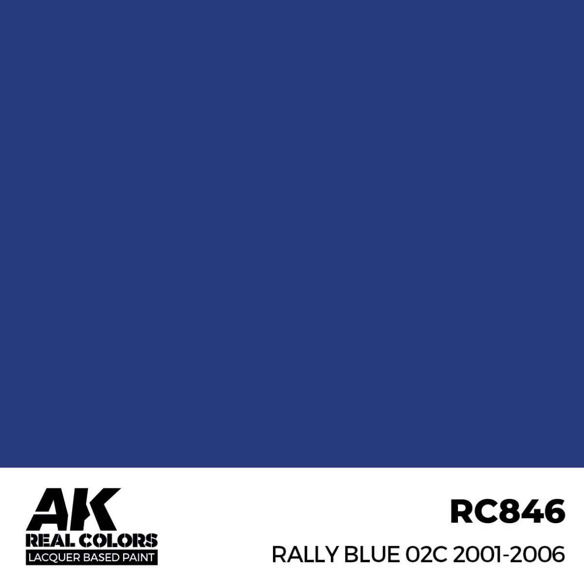 AK RC846 Real Colors Rally Blue 02C 2001-2006 17ml.