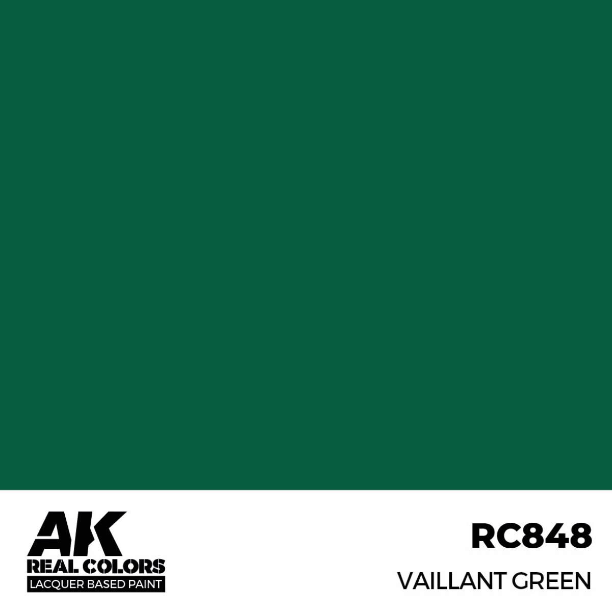AK RC848 Real Colors Vaillant Green 17 ml.