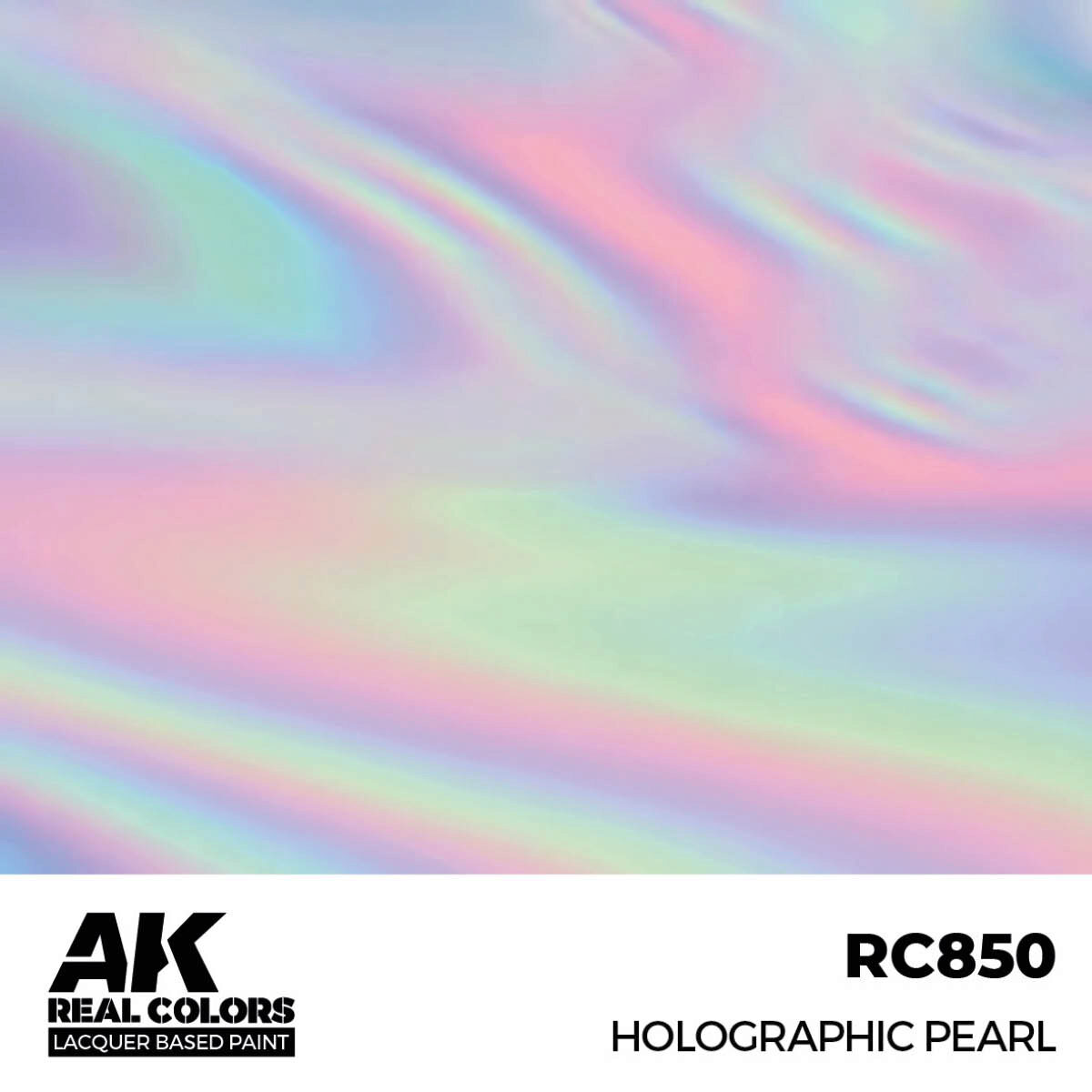 AK RC850 Real Colors Holographic Pearl 17 ml.