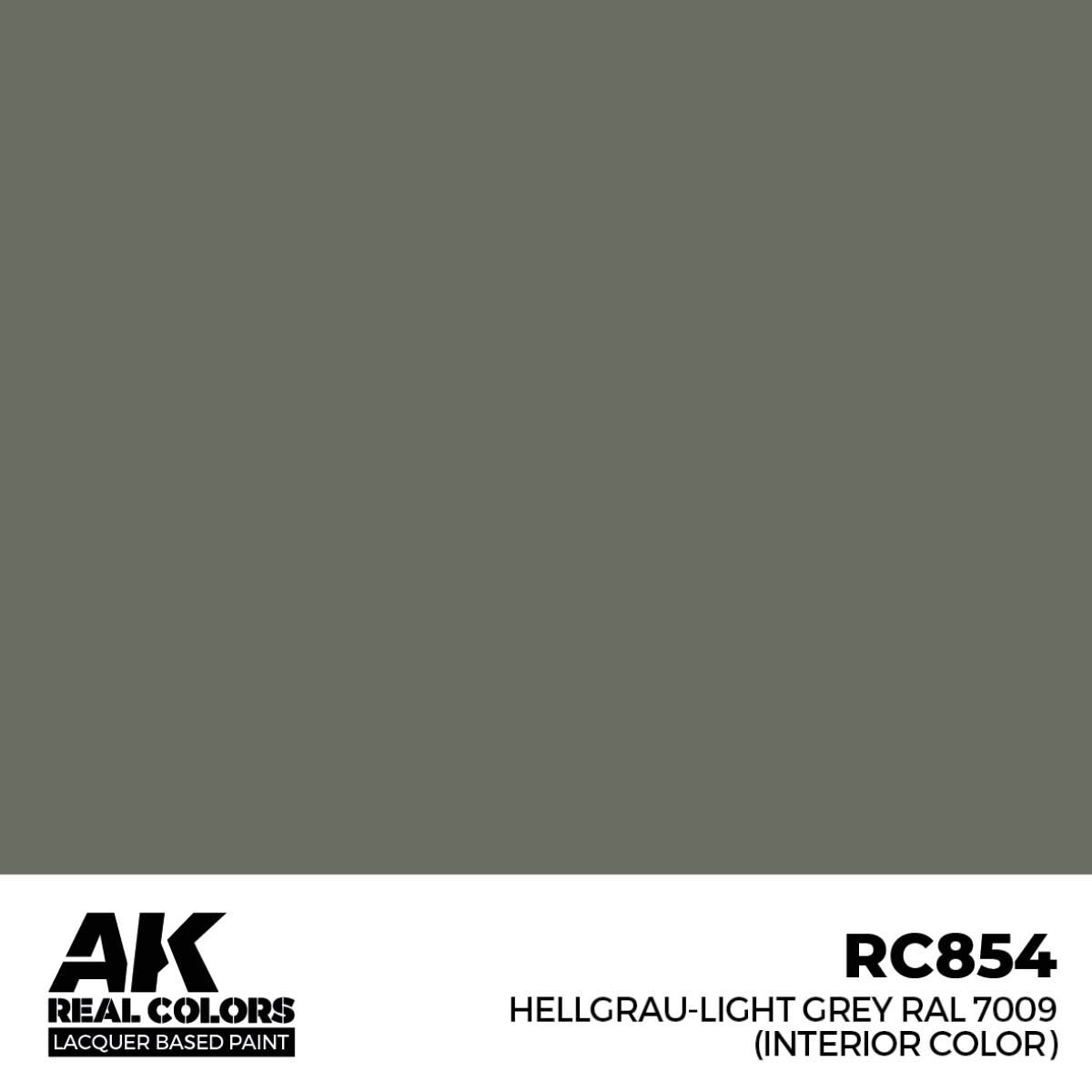 AK RC854 Real Colors Hellgrau-Light Grey RAL 7009 (interior color) 17 m