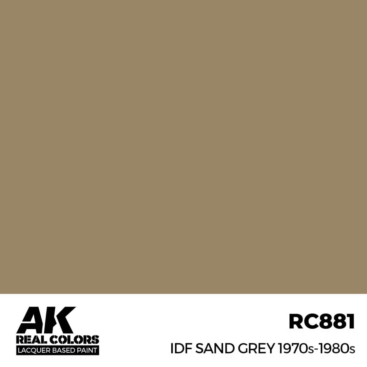 AK RC881 Real Colors IDF Sand Grey 1970S-1980S 17 ml.