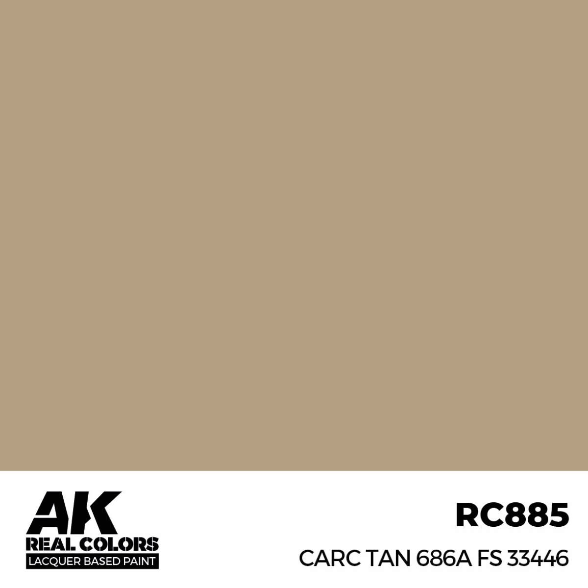 AK RC885 Real Colors CARC Tan 686A FS 33446 17 ml.