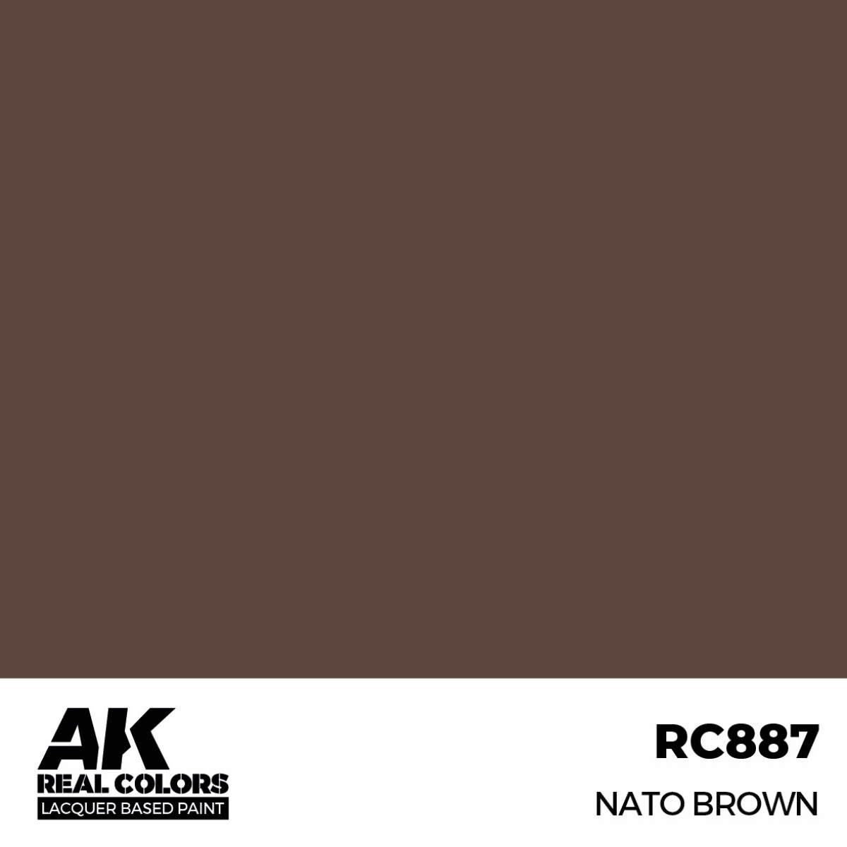 AK RC887 Real Colors NATO Brown 17 ml.
