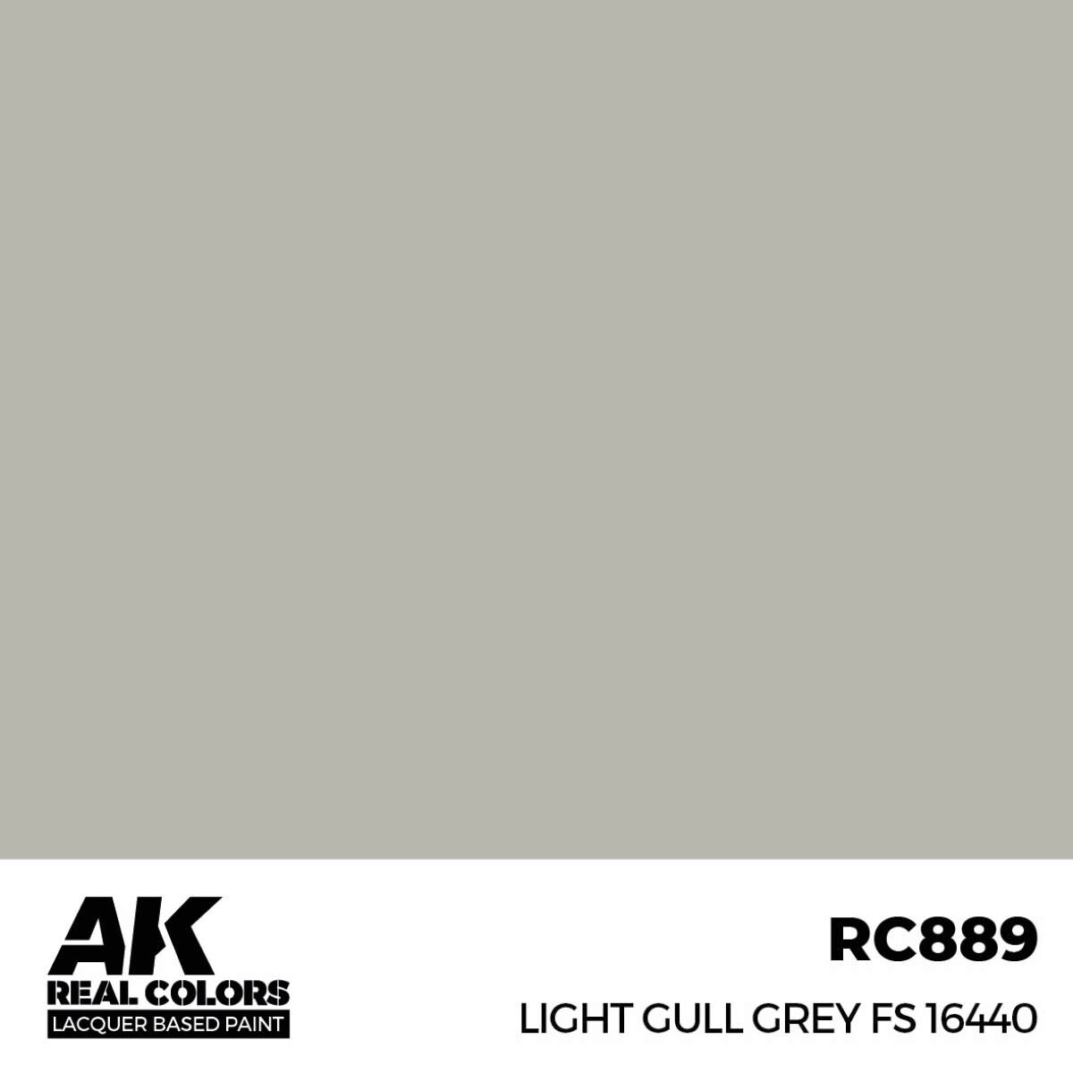 AK RC889 Real Colors Light Gull Grey FS 16440 17 ml.