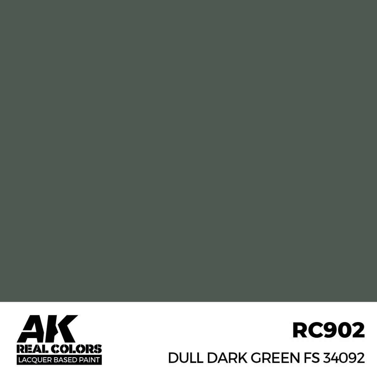 AK RC902 Real Colors Dull Dark Green FS 34092 17 ml.