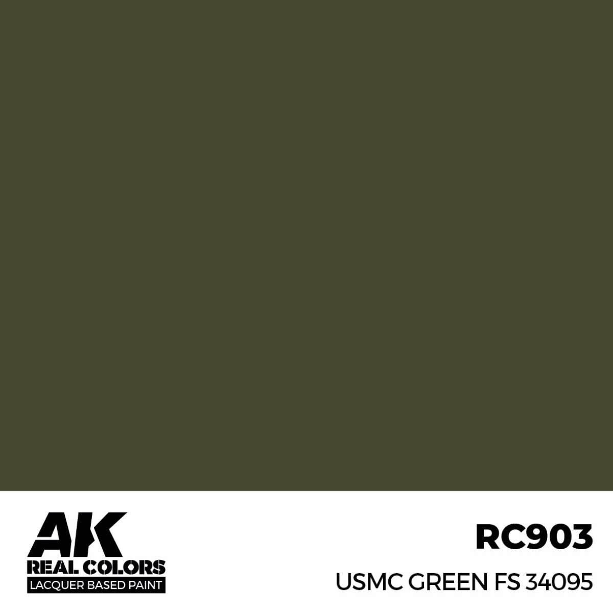 AK RC903 Real Colors USMC Green FS 34095 17 ml.