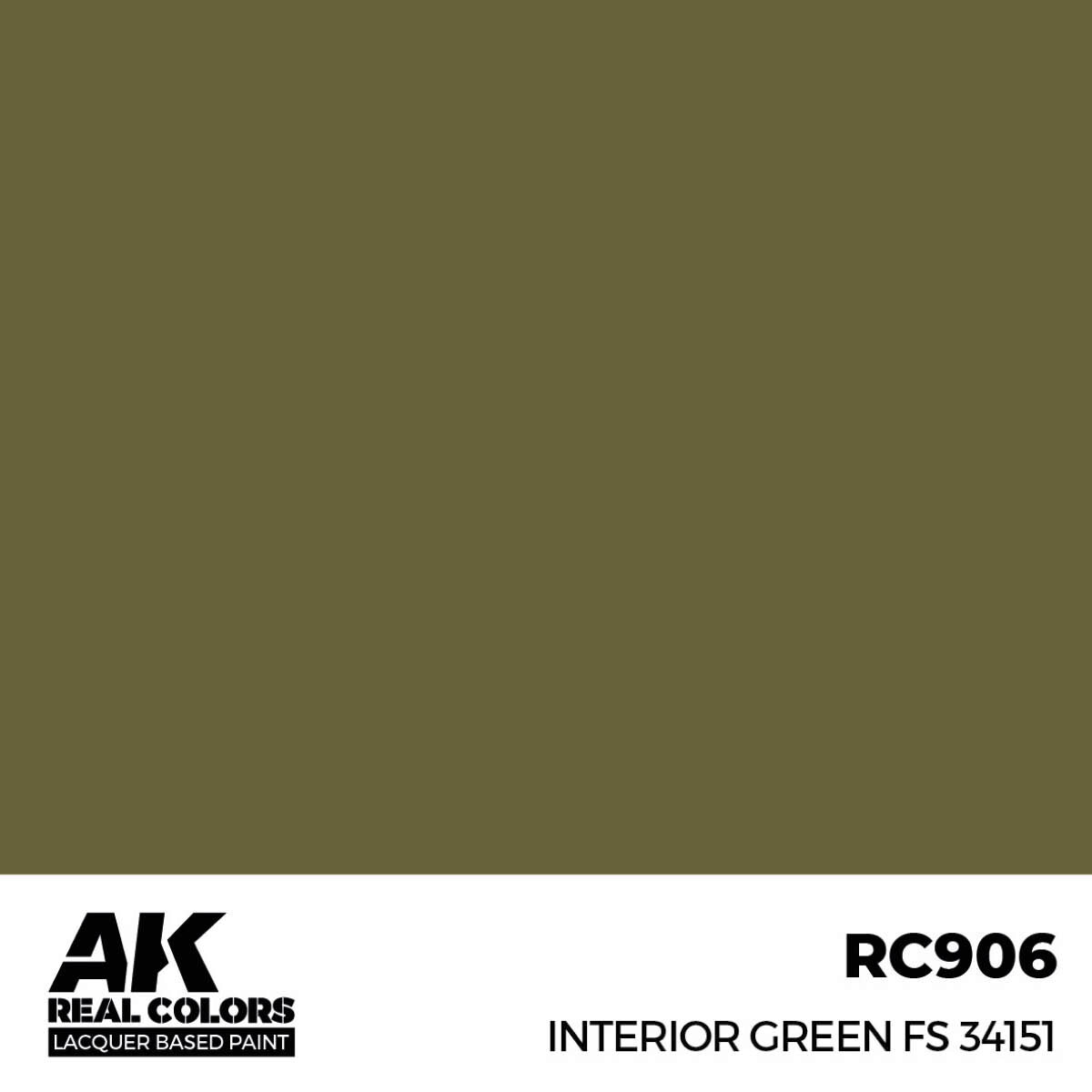 AK RC906 Real Colors Interior Green FS 34151 17 ml.