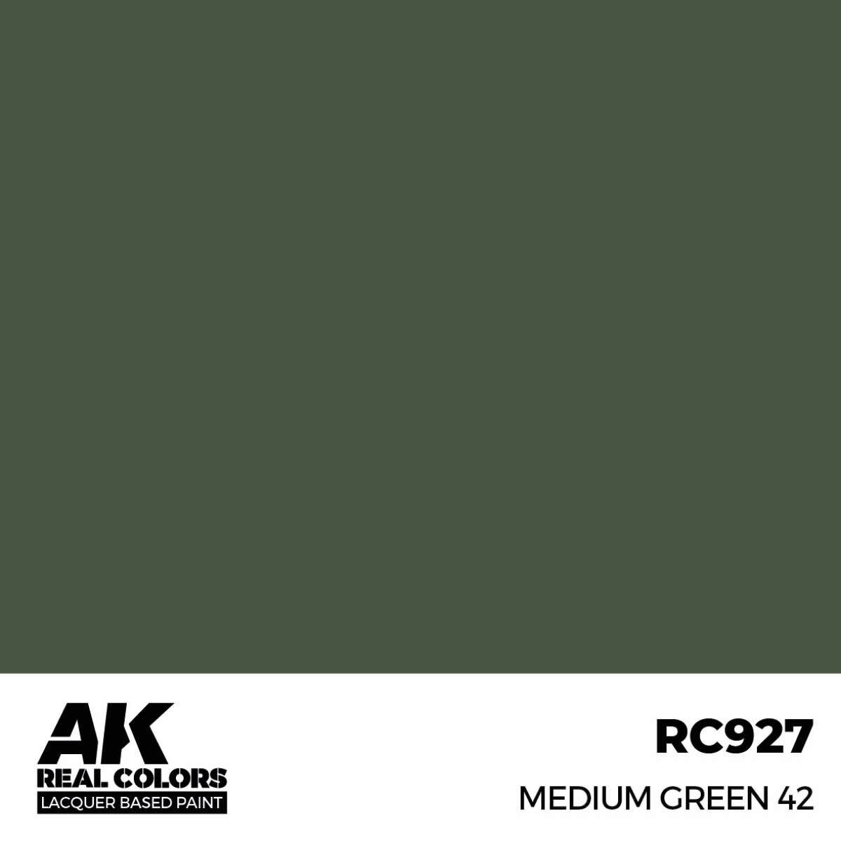 AK RC927 Real Colors Medium Green 42 17 ml.