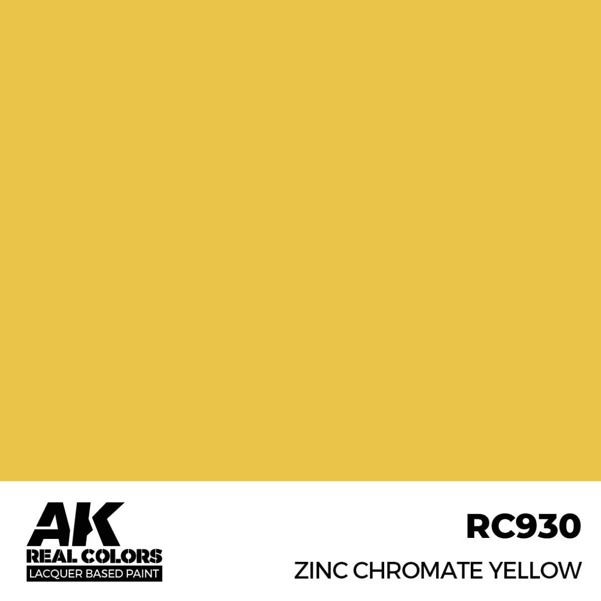 AK RC930 Real Colors Zinc Chromate Yellow 17 ml.