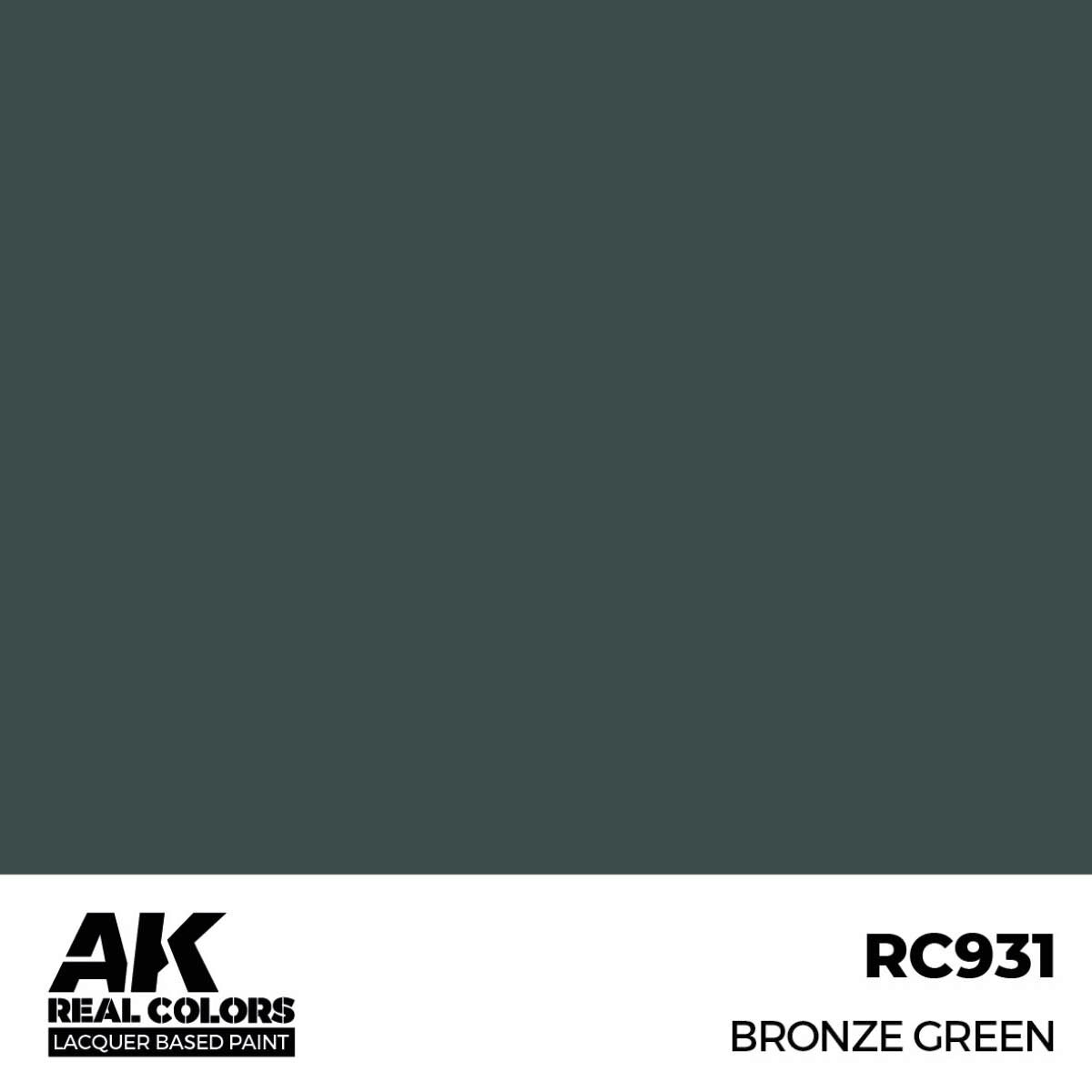 AK RC931 Real Colors Bronze Green 17 ml.