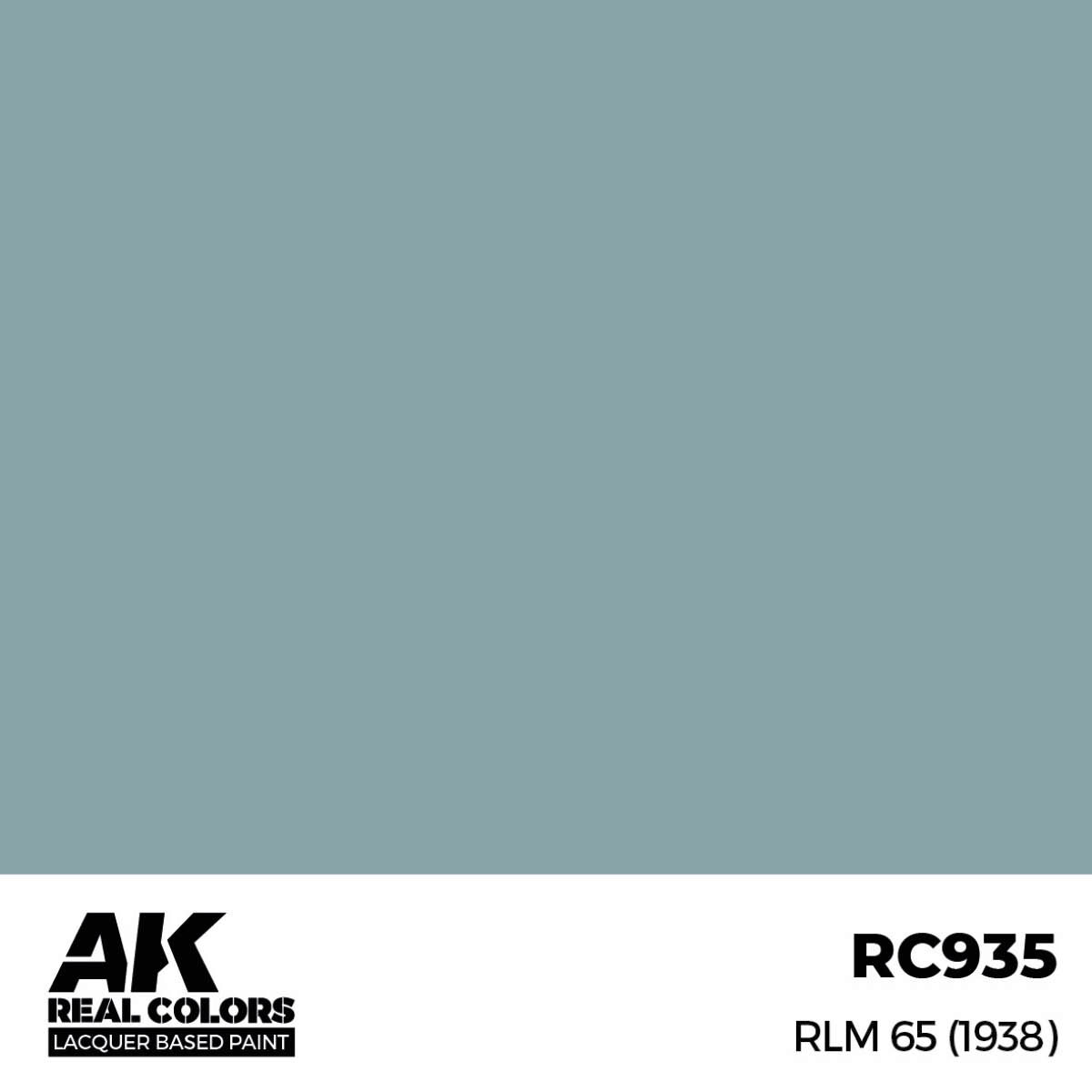 AK RC935 Real Colors RLM 65 (1938) 17 ml.