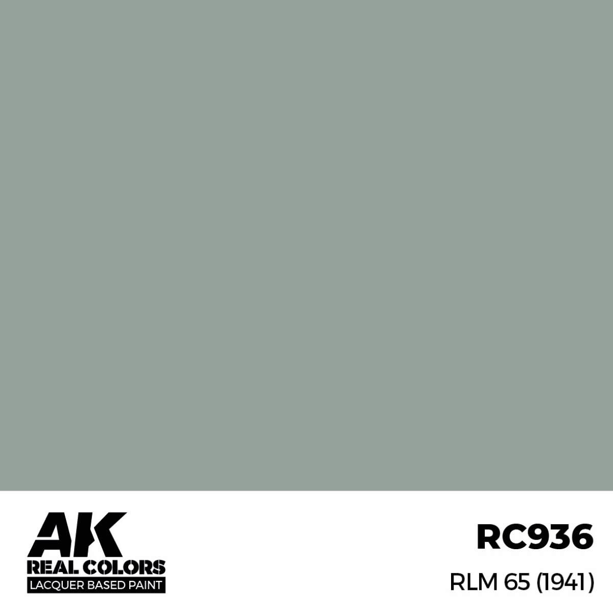AK RC936 Real Colors RLM 65 (1941) 17 ml.