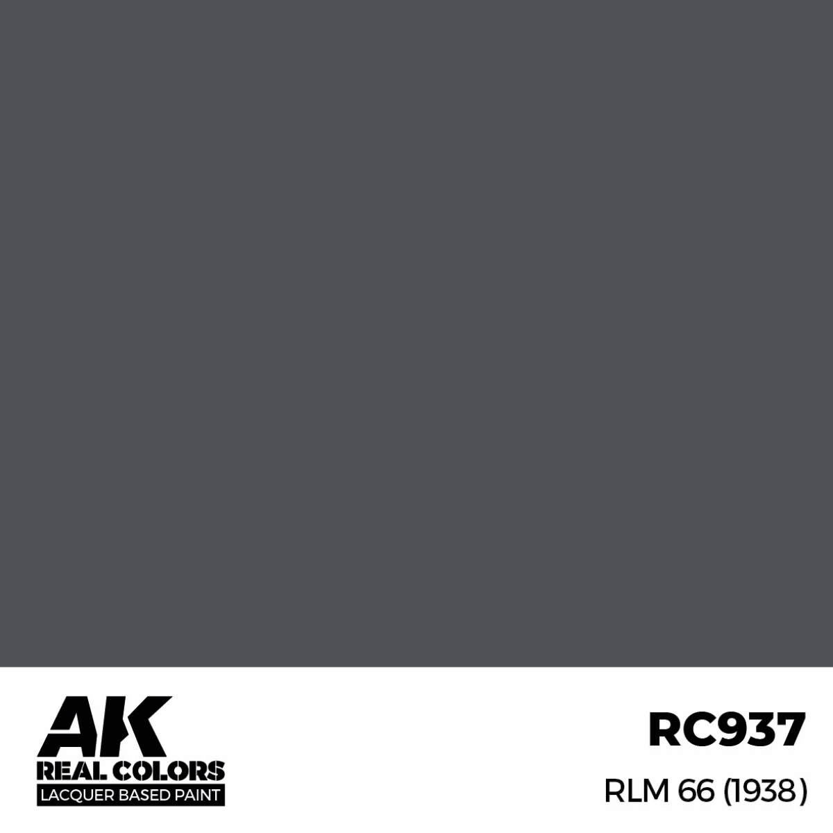 AK RC937 Real Colors RLM 66 (1938) 17 ml.
