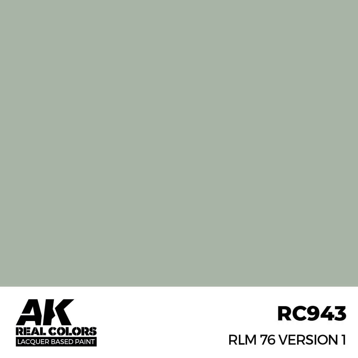 AK RC943 Real Colors RLM 76 Version 1 17 ml.