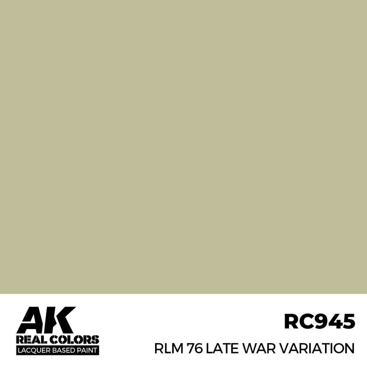 AK RC945 Real Colors RLM 76 Late War Variation 17 ml.