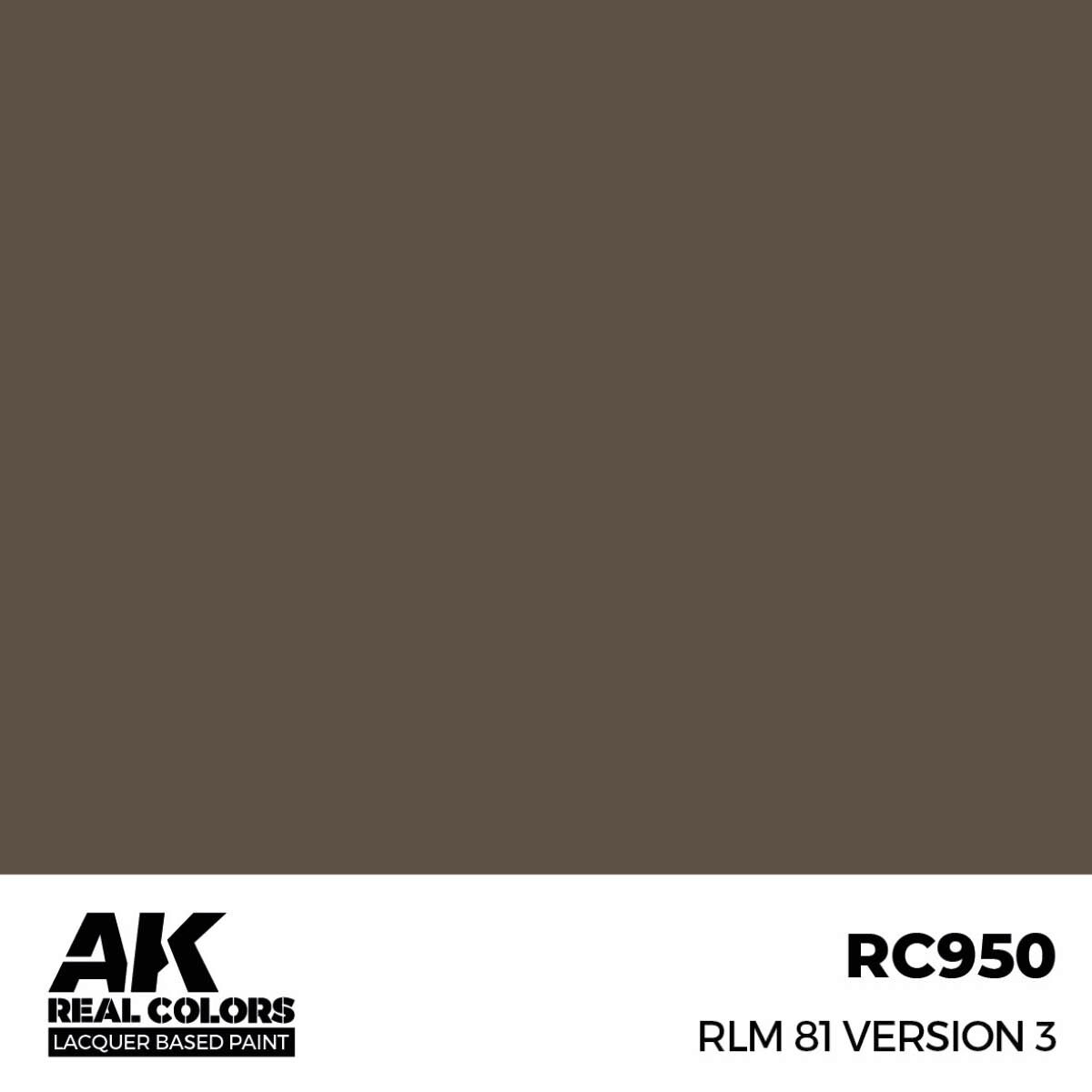 AK RC950 Real Colors RLM 81 Version 3 17 ml.