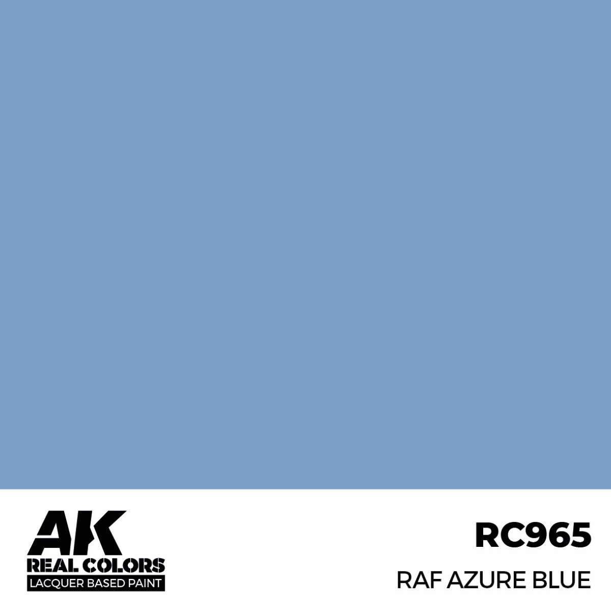 AK RC965 Real Colors RAF Azure Blue 17 ml.