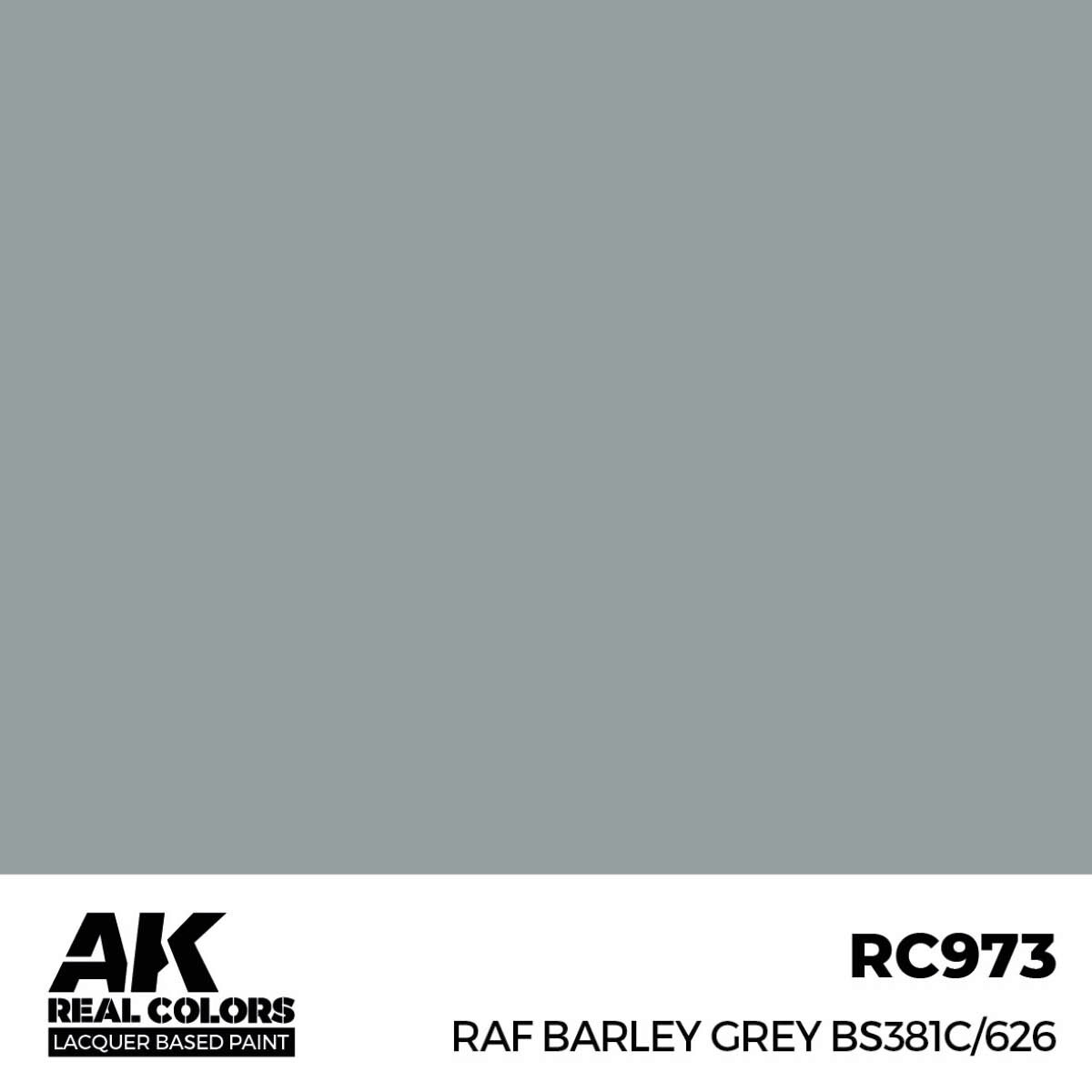 AK RC973 Real Colors RAF Barley Grey BS381C/626 17 ml.